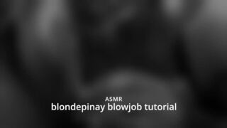 tagalog dirty talk blonde pinay JOI blowjob - porn video