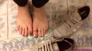 Goddess Amanda Foot Fetish Instructions - porn video