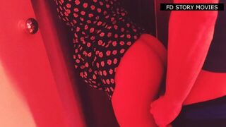 Caught neighbours sex we get so hard and horny so I start fucking and creampie stepsister pussy - porn video