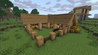 How to make a Horse Stable in Minecraft - porn video