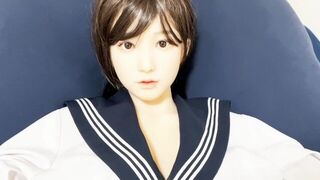 Creampie into a sailor costume girl - porn video